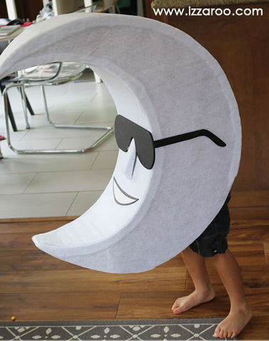 IZZAROO - DIY Oversized Moon Head Halloween Costume