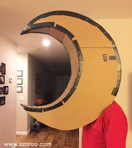 IZZAROO - DIY Oversized Moon Head Halloween Costume
