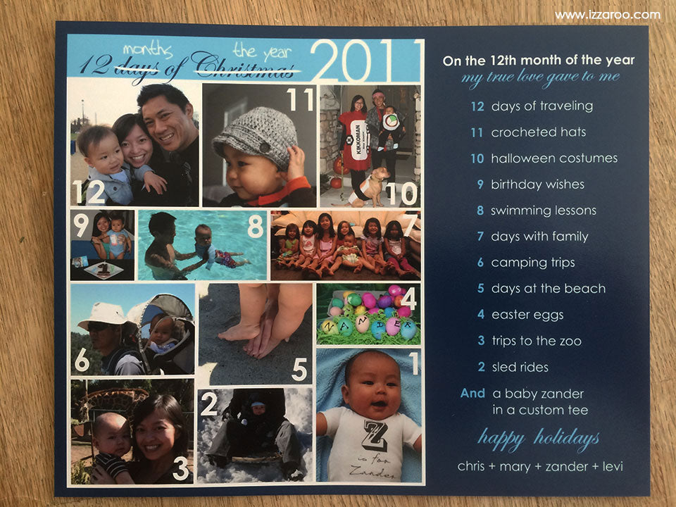 IZZAROO - DIY Holiday Card Ideas