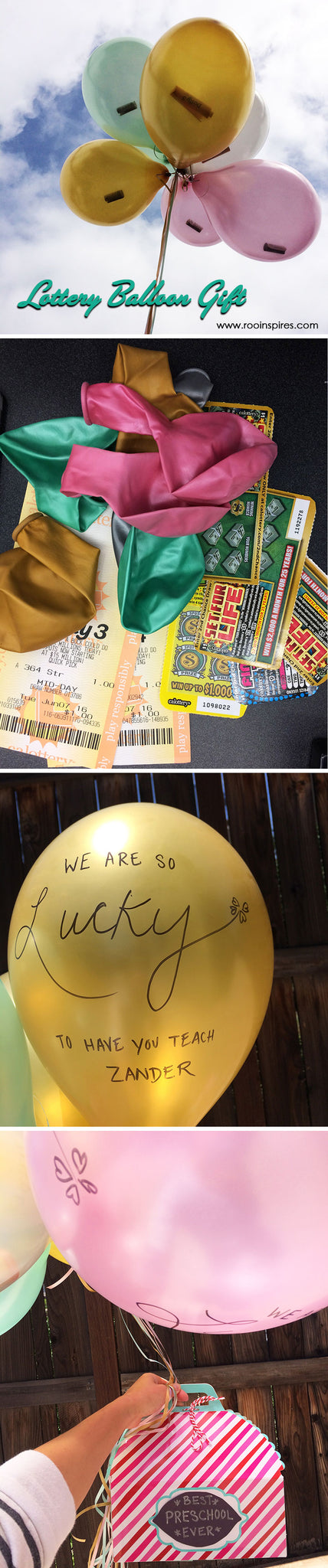 DIY Tutorial - Lottery Balloon Gift