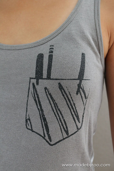 DIY Tutorial - Zipper Racerback Tank