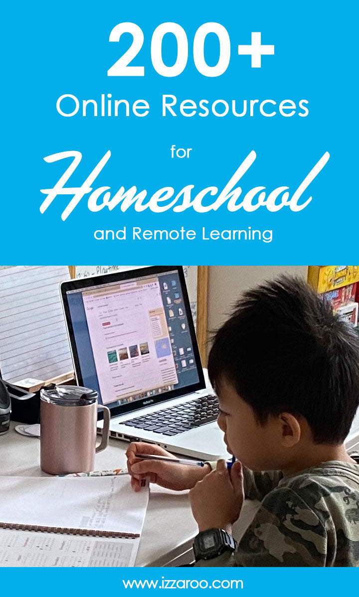 200+ Online Resources for Homeschool and Remote Learning (many are free ...