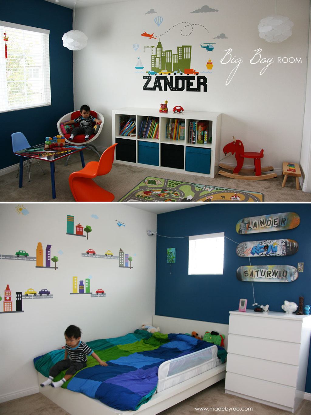 Transportation Theme Boys’ Room&nbsp;Ideas