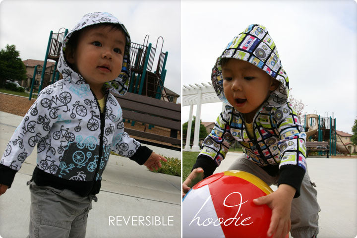 DIY Tutorial – How to Make a Kids’ Reversible&nbsp;Hoodie