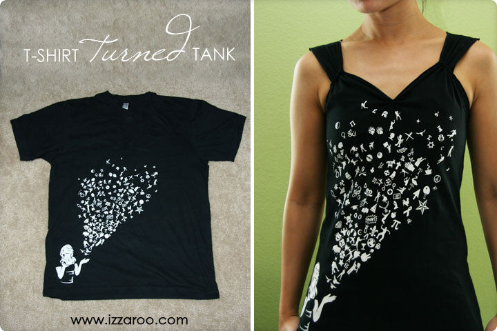 DIY Video Tutorial – How to Turn a T-Shirt into a Tank Top