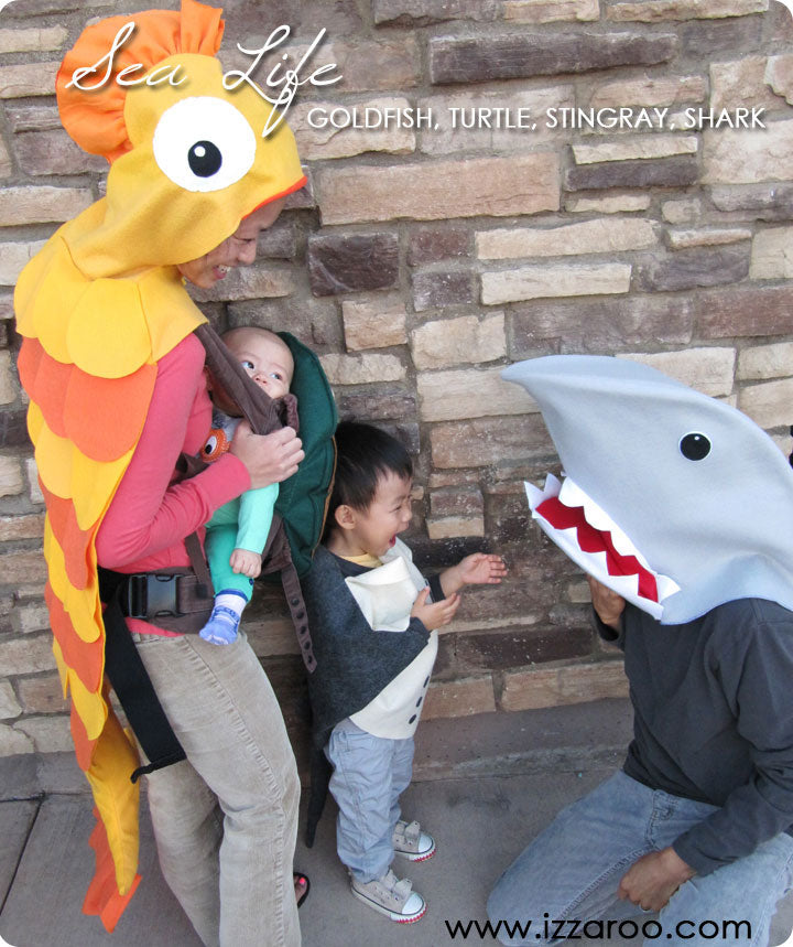 Halloween 2013 – DIY Tutorials – Sea Life Themed Family Halloween&nbsp;Costumes