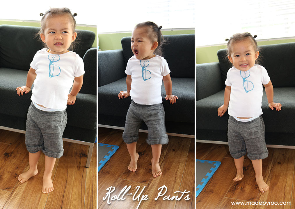 DIY Tutorial – Kids’ Pants That Roll Up