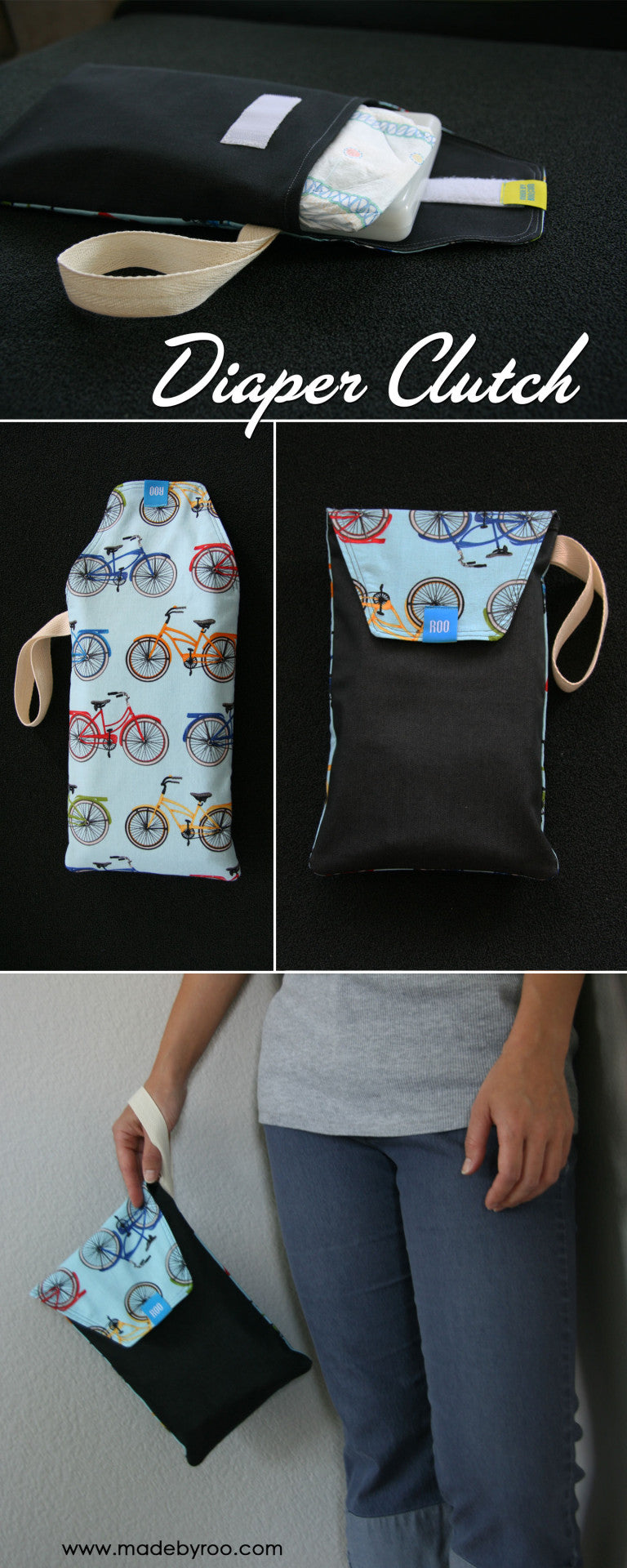 DIY Tutorial – Diaper Clutch (Free&nbsp;Pattern)