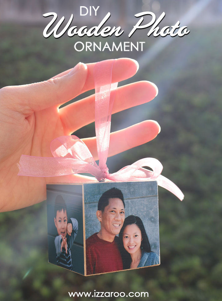DIY Video Tutorial – Wooden Photo Ornament